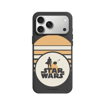 iPhone 17 Pro Max SolidX 黑 - Star Wars - The Mandalorian - 復古印刷
