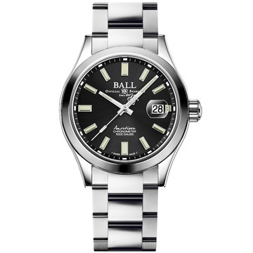 BALL 波爾錶 Engineer Master II系列 COSC天文台認證 耐寒機械腕錶 40mm / NM3000C-S2C-BK