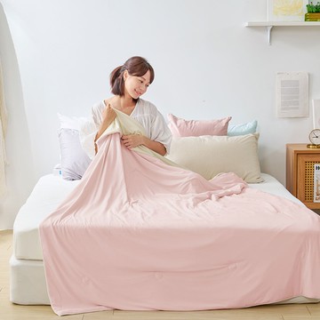 涼被 / Cool-Fi 極涼 / 膠原蛋白抗菌涼被 / 粉荔沁檸