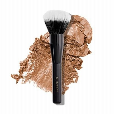 LAURA GELLER NEW YORK Full Face Powder Makeup Brush with Wooden Hand 並行輸入