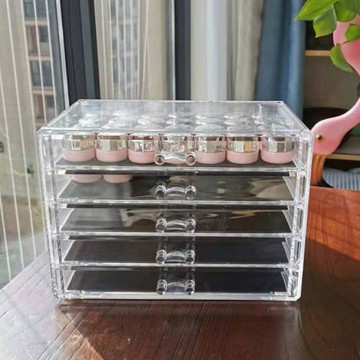 網紅日本罐裝甲油膠心膠小布膠ACE膠VETRO膠亞克力塑料大收納盒