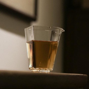 一九茶舍 全手工耐熱玻璃四方公杯茶海公道杯分茶器功夫茶具配件