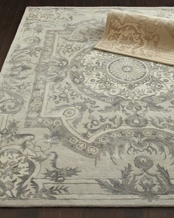 Trudeau Medallion Runner, 3' x 10'