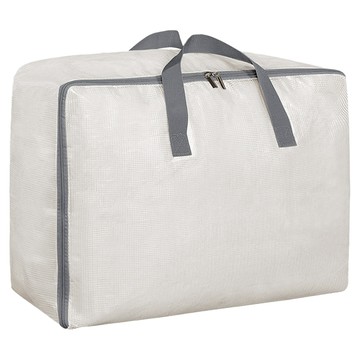 PVC透明棉被收納袋 60 x 50 x 25cm  深灰色  1個