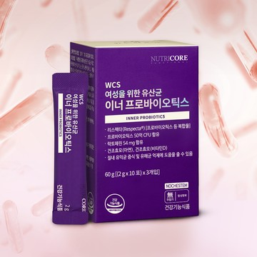 NUTRICORE Inner Probiotics 30 Sticks (30-day supply)