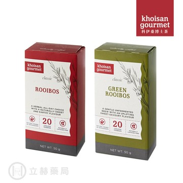 科伊桑 jungle classic 經典系列 20包/盒 紅博士茶 綠博士茶 南非頂級博士茶 無咖啡因 【立赫藥局】