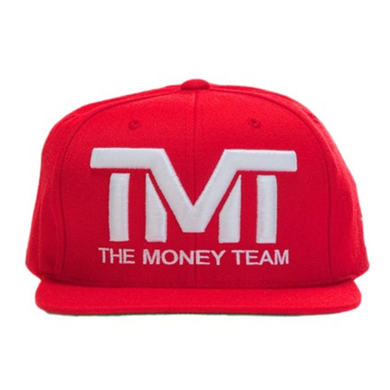 tmt-h006-3rw THE MONEY TEAM ザ・マネーチーム COURTSIDE (赤ベース&白ロゴ) キャップ ザ・マネーチーム フロイド ・メイウェザー ボクシング メンズ レディース WBC WBA( tmt 帽子 tmtキャップ スナップバック ロゴキャップ ) |  LINEブランドカタログ