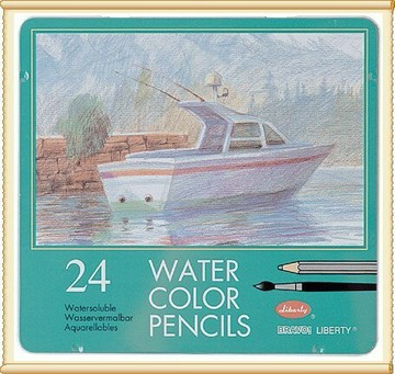 利百代 CC-858ZM 水彩色鉛筆24色 / 盒