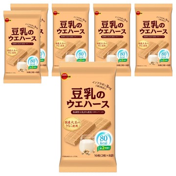 BOURBON 北日本 豆乳威化夾心餅  112.8g  6袋