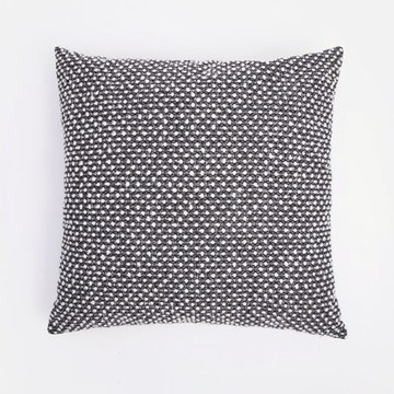 奧可利一片式裁剪緹花抱枕套60x60cm 黑