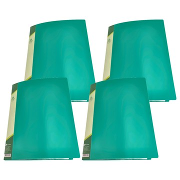 雙德 PP主色板資料簿 40頁 SD40A-4 A4  綠色  4本