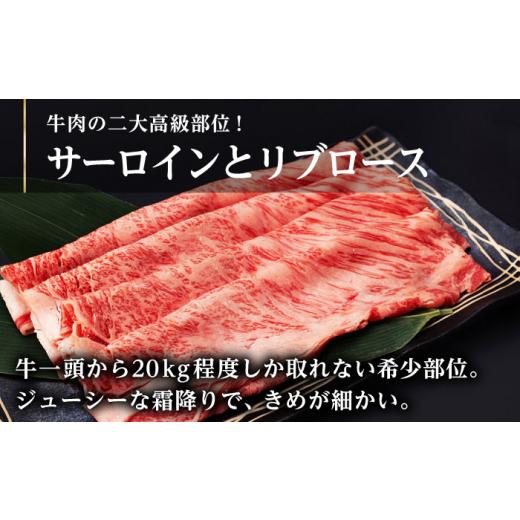 ふるさと納税 長崎県 波佐見町  リブロース サーロイン 500g 希少部位 長崎和牛 A4〜A5ランク [AG12]