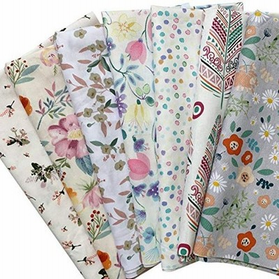 7枚 和柄 綿 生地 かわいい 手芸生地 46x56cm 手作り キット おしゃれ ハンドメイド 手芸用 布セット 花柄 通販 Lineポイント最大get Lineショッピング