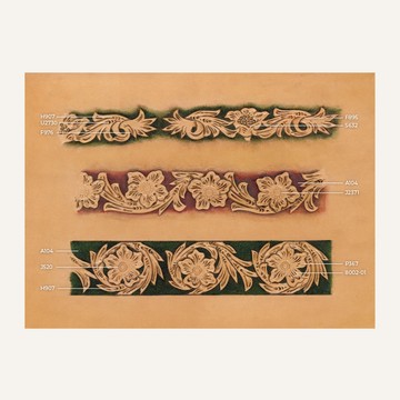 MakerAid® 皮帶#4描圖版 78904-12