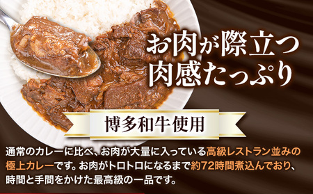 博多和牛の黄金カレー 200g×5食 清柳食産《30日以内に順次出荷(土日祝除く)》九州産 牛 カレー 黄金カレー 博多和牛 送料無料 冷凍 鞍手郡 小竹町