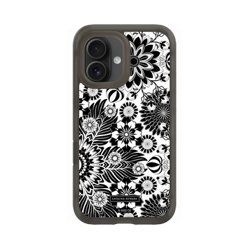 iPhone 16 AirX 本質黑 - Catalina Estrada - Floral Monochrome