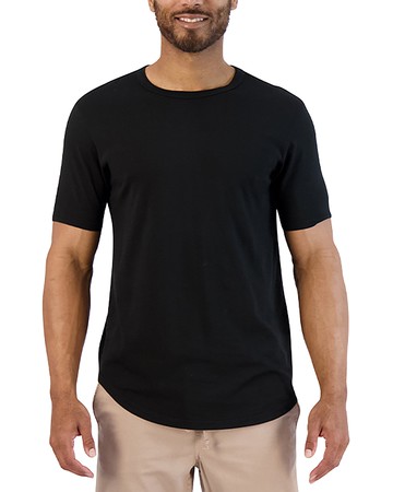 Goodlife Supima Scallop Short Sleeve Crewneck Tee