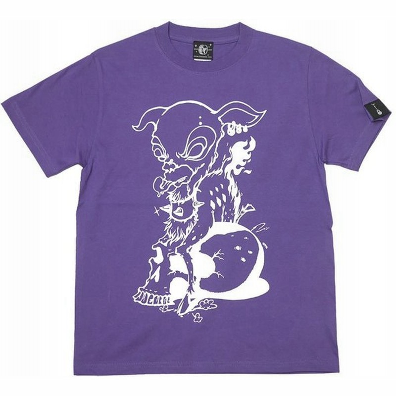 コアバンビ Tシャツ V パープル G ロックtシャツ ハードコア スカル モンスター かっこいい オリジナルブランド 紫色 半袖 通販 Lineポイント最大0 5 Get Lineショッピング