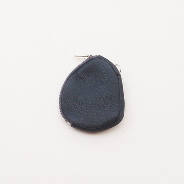 goatleather wallet#海軍藍/零錢包/koishi_n