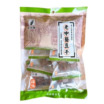 豆干鐵蛋 老中醫豆干(蒜味)X6包-口味任選