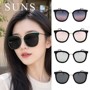 【SUNS】Polarized偏光太陽眼鏡 時尚方框墨鏡 韓版潮流明星款顯小臉 輕量 防眩光 抗UV400 S149
