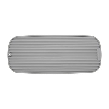 KitchenAid 美國 碗盤瀝水墊(岩灰42.5x18cm) / 餐具杯盤墊 隔水墊 流理臺墊