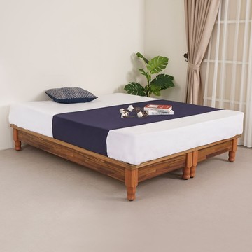 【Homelike】喜家居雙人5尺高床底架(積層木)(2162)