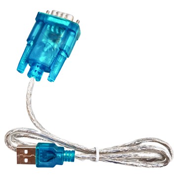 Neon 台灣霓虹 USB轉RS-232轉接線 EUR1 綠色 線長70cm  1條