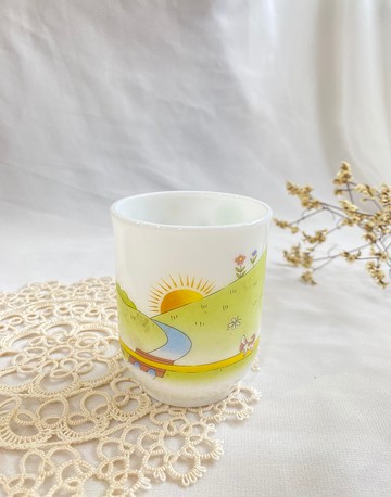 【好日戀物】台灣之光Opalcol正同特級白玉瓷杯6入組