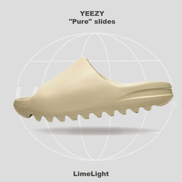 ☆LimeLight☆  YEEZY SLIDE PURE ADIDAS 拖鞋米色 US 8 9 現貨