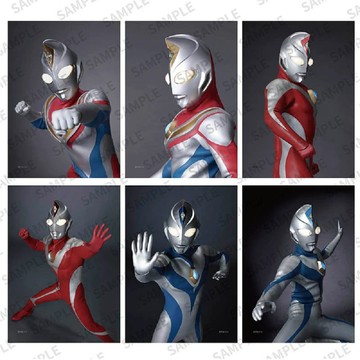 【超人力霸王】 收藏卡 帝納 全型態款 (共6張)