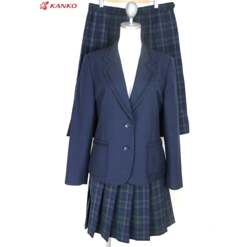 中古 古着 私立 公立 中学校 高等学校 指定 制服 学生服 ブレザー スカート コート ローファー リボン | LINEブランドカタログ