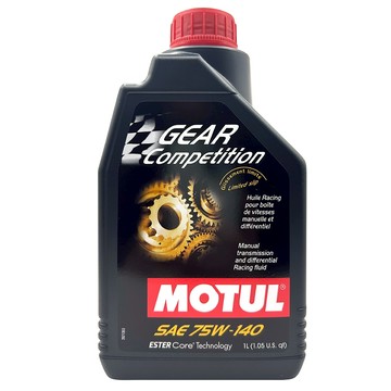 【車百購】 MOTUL GEAR COMPETITION 75W140 全合成齒輪油 | ESTER酯類 | 差速器油