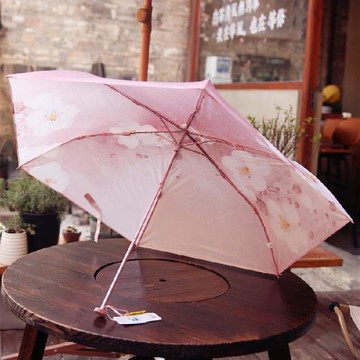BSY-7335百盛洋傘 婉香之美100克輕量便攜三折疊防曬遮陽傘晴雨傘