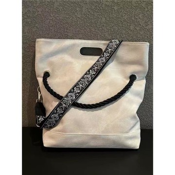 江衡同款韓版慵懶風軟皮大容量通勤單肩包洋氣斜跨托特包電腦包