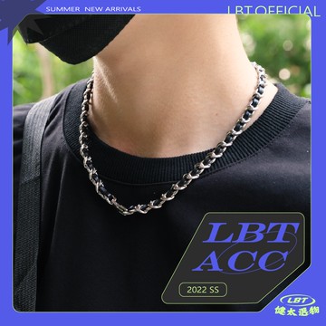 【平價高奢感】金屬繞繩項鍊 不鏽鋼項鍊 頸鏈 穿搭配件 重工項鍊 KENTA