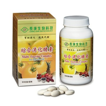長庚 綜合消化酵素(90錠/瓶)