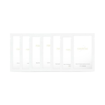 【PURETÉCARE全系列產品體驗組】卸妝凝露3ML+B5潔顏凝膠3ML+V-UP精萃1ML+煥顏酸精華1ML+奇蹟凝乳1.5M+防曬日霜無色1.5ML+防曬日霜潤色1.5ML