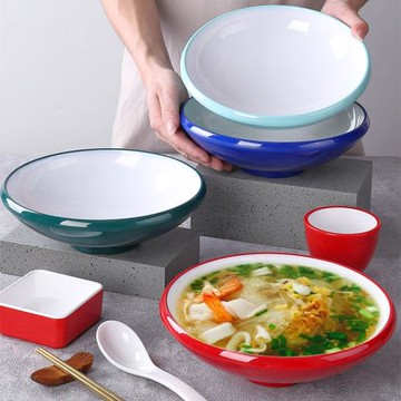 密胺面碗面館專用樹脂碗新疆米線碗塑料螺螄粉碗商用湯碗創意大碗