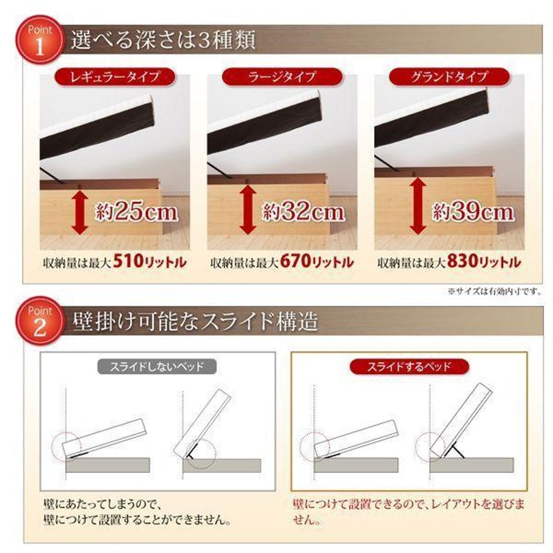 SALE) 組立設置 セミダブルベッド 跳ね上げ式ベッド マットレス付き