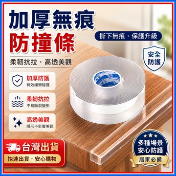 透明防撞條🍊透明隱形防撞條 防撞貼 防撞膠條 防磕碰 櫃門嬰兒防撞貼 防磕碰膠帶 納米膠帶 防撞膠帶 雙面膠