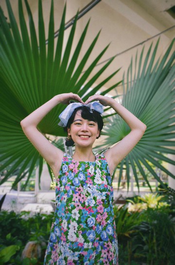 莫內花園水彩無袖洋裝