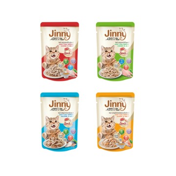 Jinny吉妮貓-鮮餐褒系列 貓餐包 70g x 12入組(購買第二件贈送寵喵樂-貓草玩具x1包)
