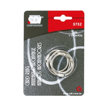 SDI卡片圈/0752D/1.25吋/32mm/4個/包