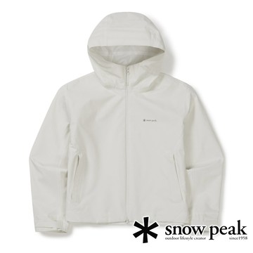 【Snow Peak韓系】女Drypeak3層款輕量外套『象牙』ZWP-JK07 戶外 露營 登山 健行 休閒 時尚 出國 旅遊 輕量 外套