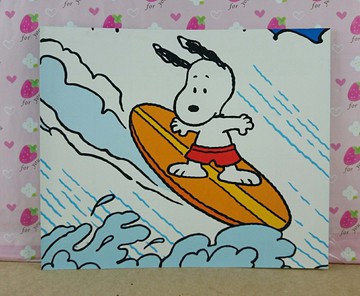 【震撼精品百貨】史奴比Peanuts Snoopy  卡片 衝浪 高爾夫 震撼日式精品百貨
