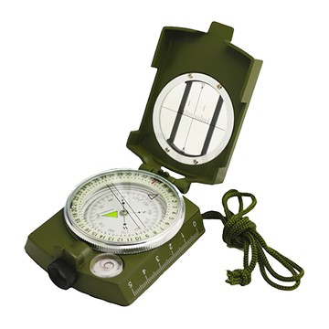 GoldGood 金谷 DC60 指南針 軍綠色 戶外探險 精準定位  1個