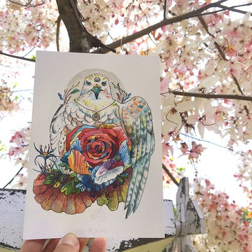 【明信片】Heart Keeper 矛隼守護者