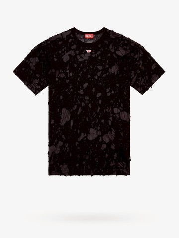Cotton t-shirt with ripped effect - DIESEL - gender_Man