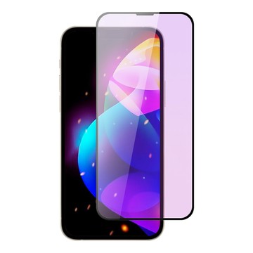 iPhone 13 Pro Max 貼 【IPhone 13 PRO MAX】 加硬加厚版 9D高清藍光 保護貼 保護膜 黑框藍光全覆蓋 鋼化玻璃膜